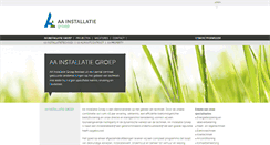 Desktop Screenshot of aatech.nl